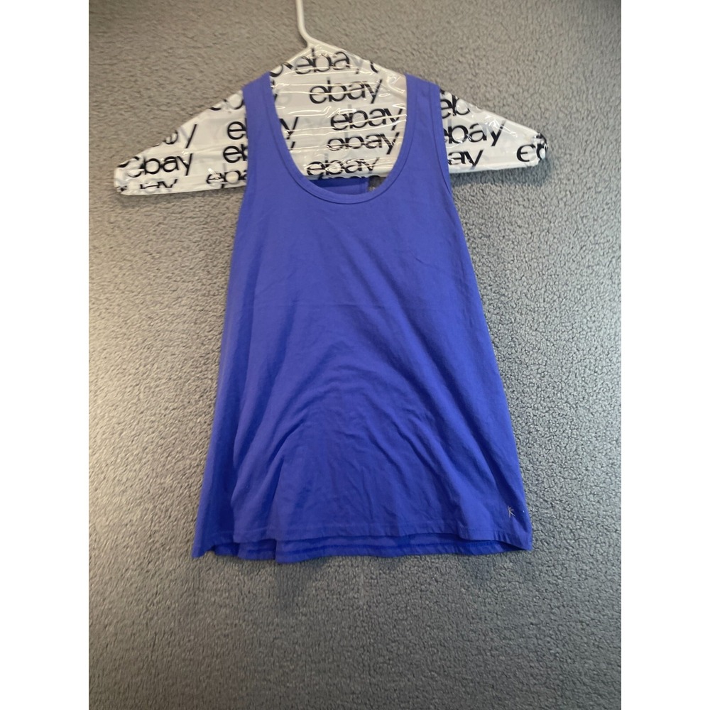 Danskin Now Blue‎ Racer back Shirt Dri More L
